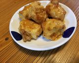 里芋のほくほく天ぷら甘味噌作り方5写真