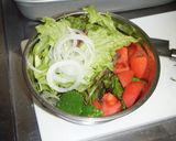 野菜たっぷりイタリアンサラダ作り方1写真