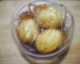 焼肉のたれで煮卵作り方5写真