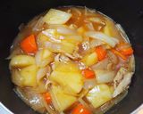 焼肉のたれで作るピリ辛肉じゃが作り方9写真