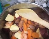 新玉ねぎとエビのスイートクリームシチュー作り方2写真