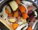 新玉ねぎとエビのスイートクリームシチュー作り方3写真