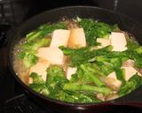 簡単！菜の花を加えて春の肉豆腐(^^♪　作り方9写真