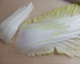 レンジDE簡単✰豆腐と鮭の白菜ロール作り方3写真