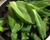 超楽々 チンゲン菜のコクまろ煮 作ります作り方4写真