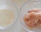 天丼屋さんの鶏むね肉の甘辛天ぷら作り方1写真