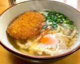 月見そば（うどん）本当の通の食べ方TKG作り方1写真