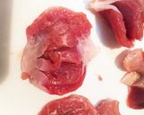 柔らかい砂肝の赤ワイン煮 ポテトソース作り方2写真