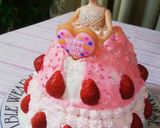 ドールケーキ りかちゃんケーキ作り方29写真