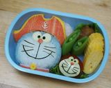 宝島　ドラえもん＆ミニドラ　キャラ弁作り方9写真