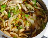 セロリとしめじ 鶏ささみの さっぱり煮❀作り方3写真