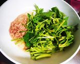 ほうれん草とツナ缶のサッと卵とじ作り方5写真