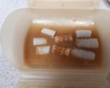 レンジで~味噌ちくわタマゴ丼作り方4写真