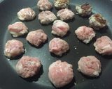 丸めて豚小間チャーシュー作り方4写真