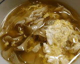 簡単！美味しくマイタケとたまごのスープ♡作り方12写真