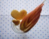 ◆喫茶店風＊りんごの飾り切り◆作り方6写真