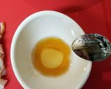 パクチー和え物 ごま油レモンで作り方2写真