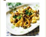 ニラ玉しめじ作り方8写真