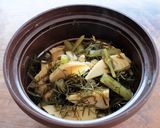 レンジで簡単！たけのことふきのこんぶ煮作り方4写真