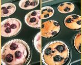 ブルーベリーのヨーグルトカップケーキ作り方6写真