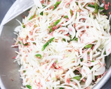 桜エビとあさりの春野菜かき揚げ丼作り方3写真
