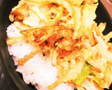 桜エビとあさりの春野菜かき揚げ丼作り方6写真