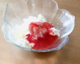 フローズンヨーグルト&いちごソース作り方4写真