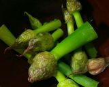 葱坊主の酢味噌あえ作り方1写真