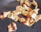 ブロッコリーと鶏皮のコラーゲンおかか和え作り方1写真
