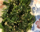 超簡単！超美味！ほうれん草の胡麻和え作り方4写真
