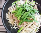 簡単ニラもやし炒め作り方4写真