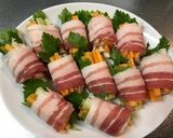 セロリと人参の豚バラ巻き作り方3写真