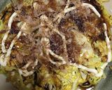 粉なし！ダイエット！豆腐と卵のお好み焼き作り方6写真