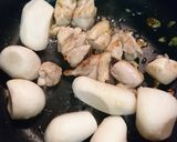里芋鶏煮あん作り方2写真