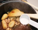 里芋鶏煮あん作り方3写真
