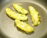 お弁当!スナップエンドウのピカタ作り方3写真