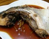 ブリかま白だし煮付け。作り方6写真