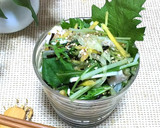 新玉ねぎと水菜の和風チキンサラダ作り方5写真
