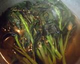 金時草(ぱるだま)の胡麻あえ作り方2写真