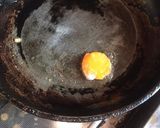 目玉焼き(両面焼きサニーサイドダウン)作り方3写真