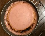 いちごヨーグルトのベイクドチーズケーキ作り方6写真