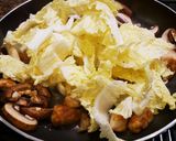白菜と鶏むね肉のカレークリーム煮作り方6写真