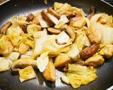白菜と鶏むね肉のカレークリーム煮作り方7写真