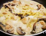 白菜と鶏むね肉のカレークリーム煮作り方8写真