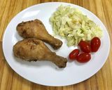 レンジで簡単『キャベツの胡麻和え』作り方4写真