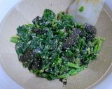 ほうれん草の香り和え。作り方3写真