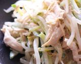 節約♫ささみ＆胡瓜＆もやしの和風サラダ作り方6写真