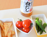 トマトと揚げかまぼことオクラのさっと煮♪作り方1写真