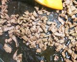 牛ステーキ肉DE極粗挽きのキーマカレー♪作り方4写真