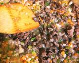 牛ステーキ肉DE極粗挽きのキーマカレー♪作り方8写真